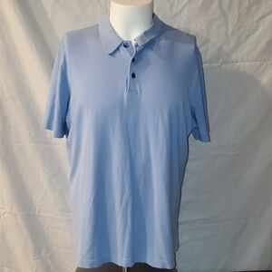 Robert Barakett sky blue polo